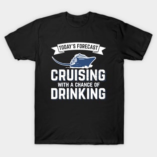 Funny Cruise Ship Cruising Vacation Honeymoon Gift T-Shirt